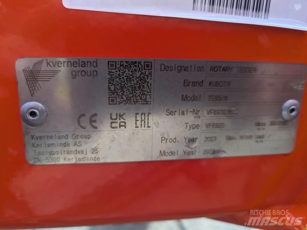 Kubota TE 6576 Tilbehør til hø- og fodermaskiner