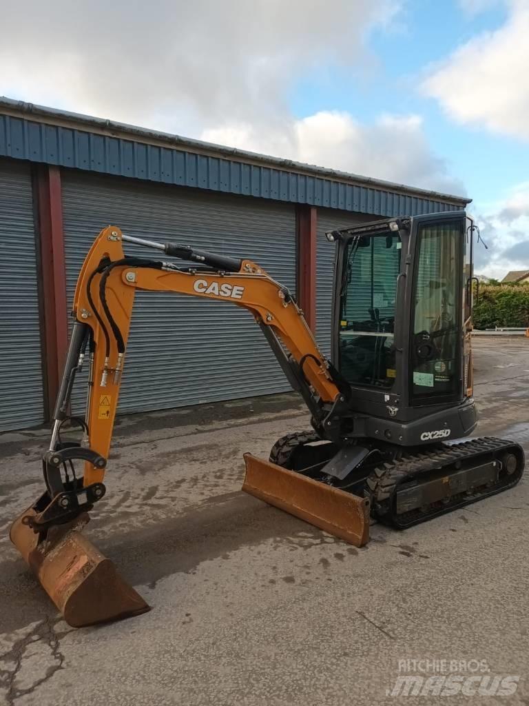 CASE CX 25 D Minigravemaskiner