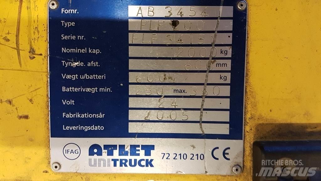 Atlet PLP200 El-palleløftere