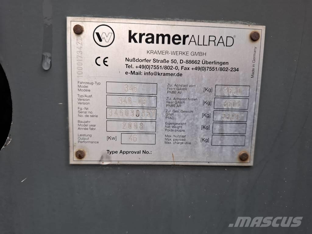 Kramer 750 Læssemaskiner på hjul