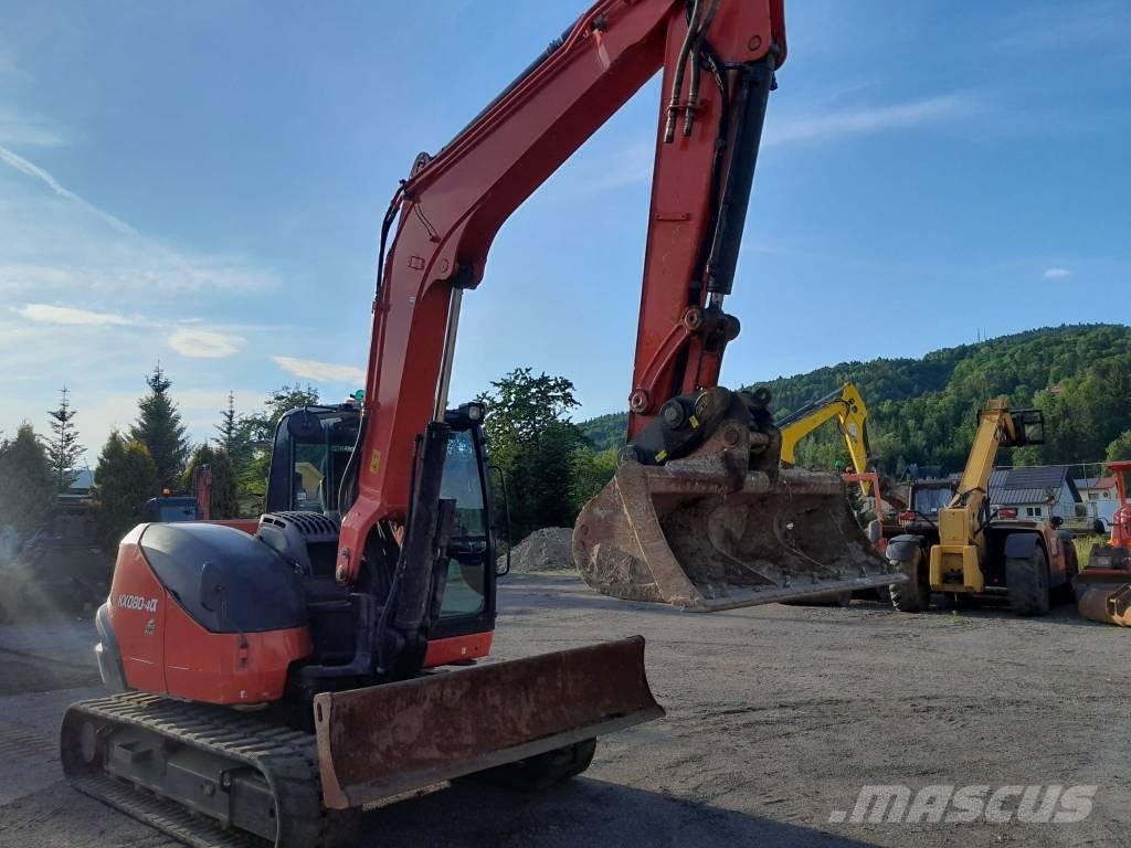 Kubota KX 080-4 Midi-gravemaskiner 7t - 12t