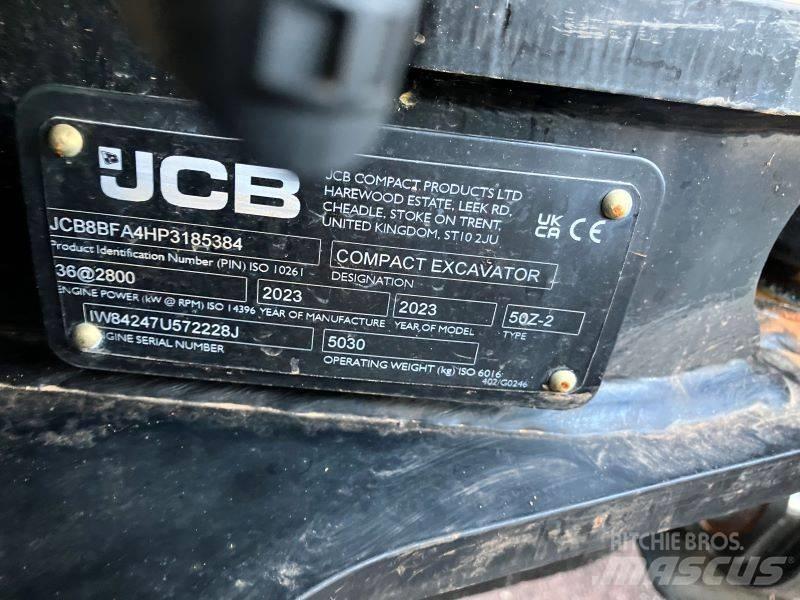 JCB 50 Z-2 Minigravemaskiner