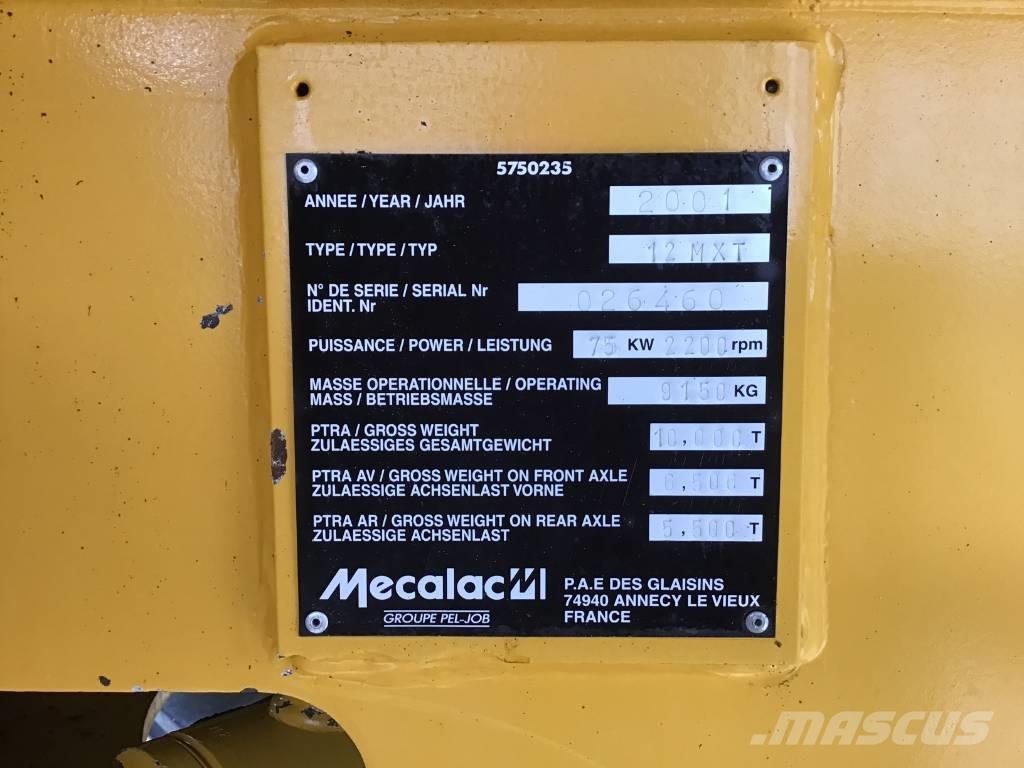 Mecalac 12 MXT Gravemaskiner på hjul