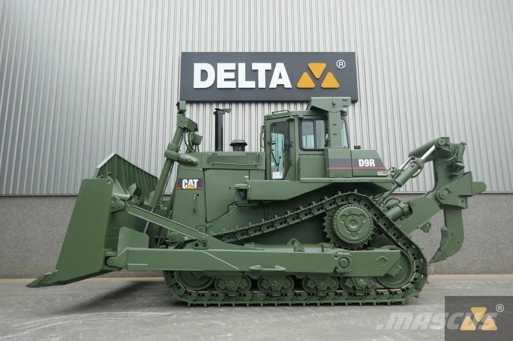 CAT D9R Ex-army Bulldozer på larvebånd