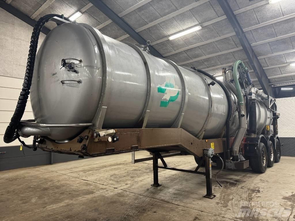  FP Gylletrailer Semi-trailer med Tank