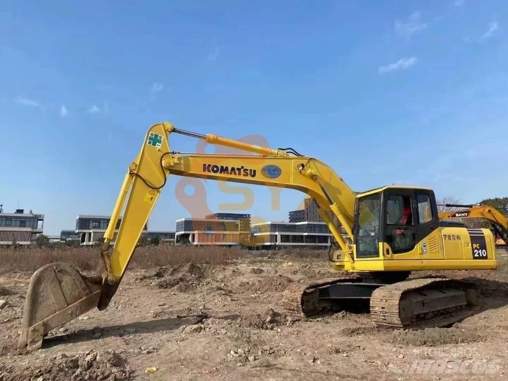 Komatsu PC 210-7 Gravemaskiner på larvebånd