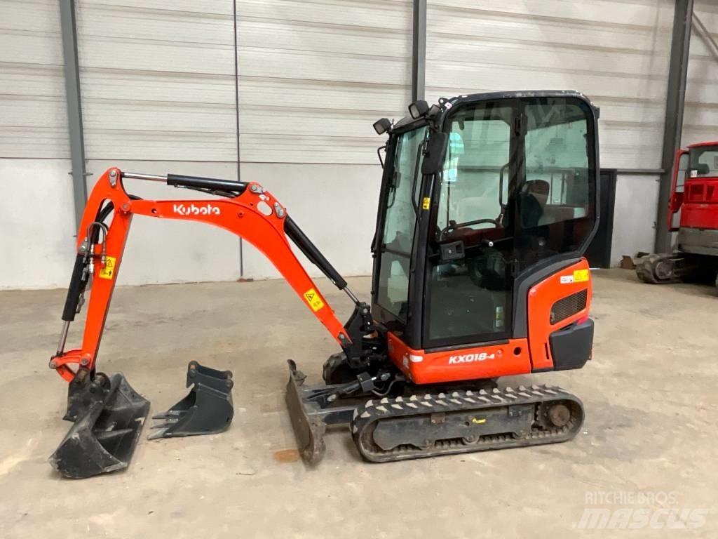 Kubota KX 018-4 Minigravemaskiner