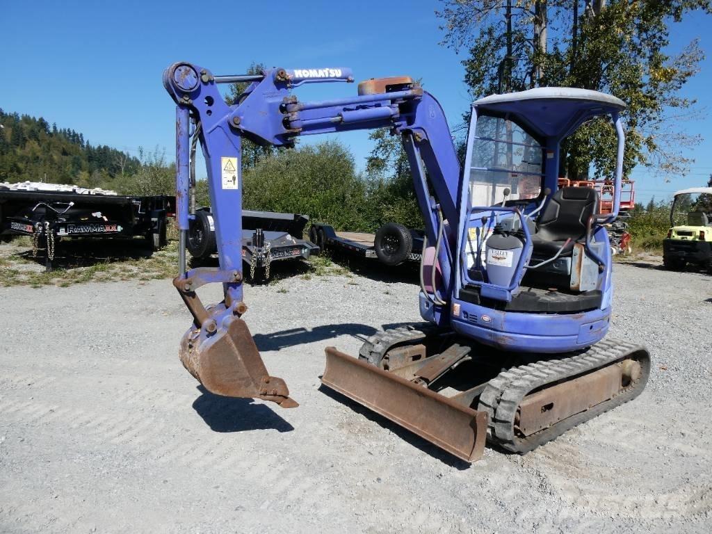 Komatsu PC20UU-3 Minigravemaskiner
