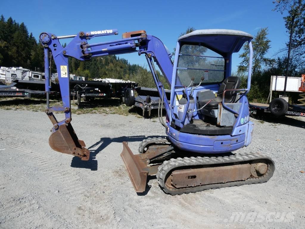 Komatsu PC20UU-3 Minigravemaskiner