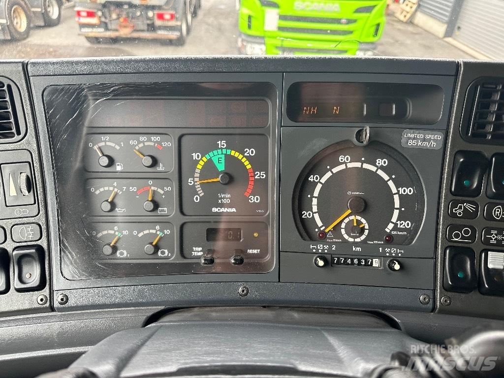 Scania R144 530 6X4 Lastbiler med tip