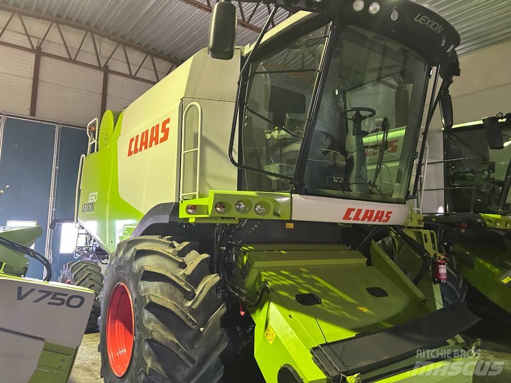 CLAAS Lexion 650 Mejetærskere