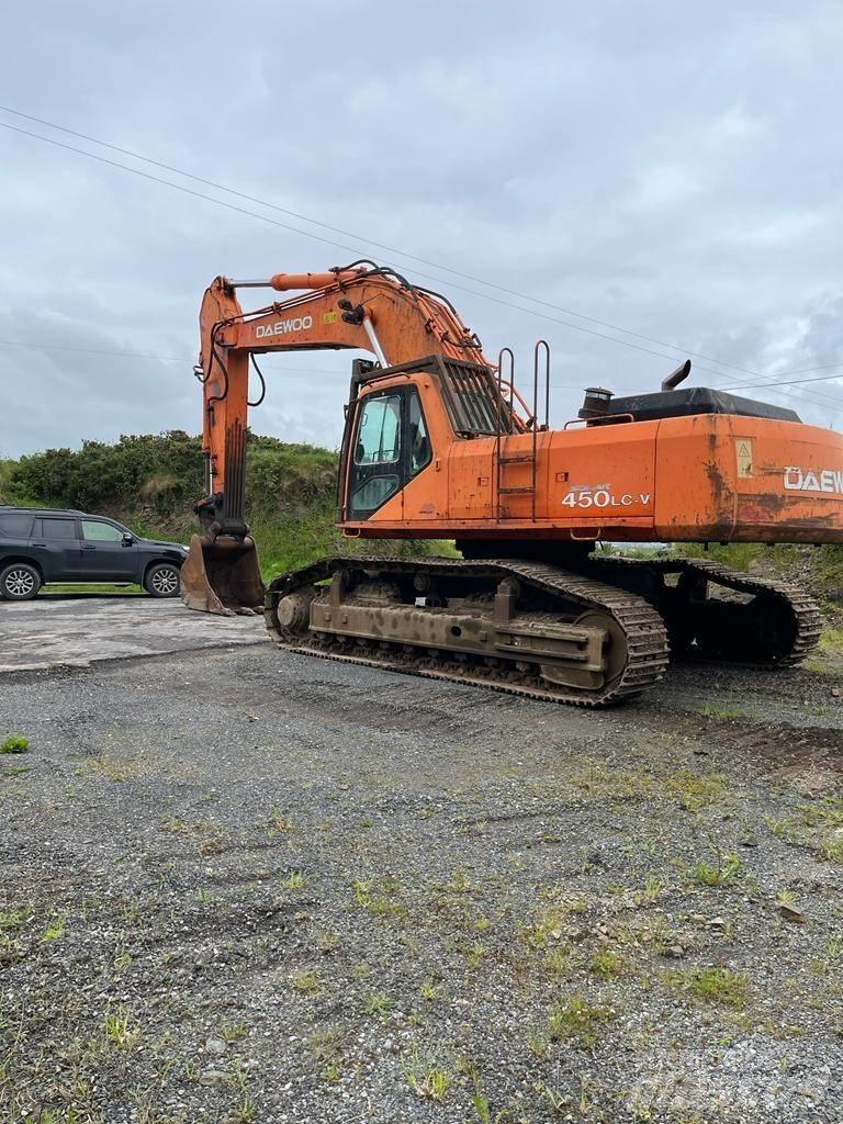 Daewoo 450LC-V Gravemaskiner på larvebånd