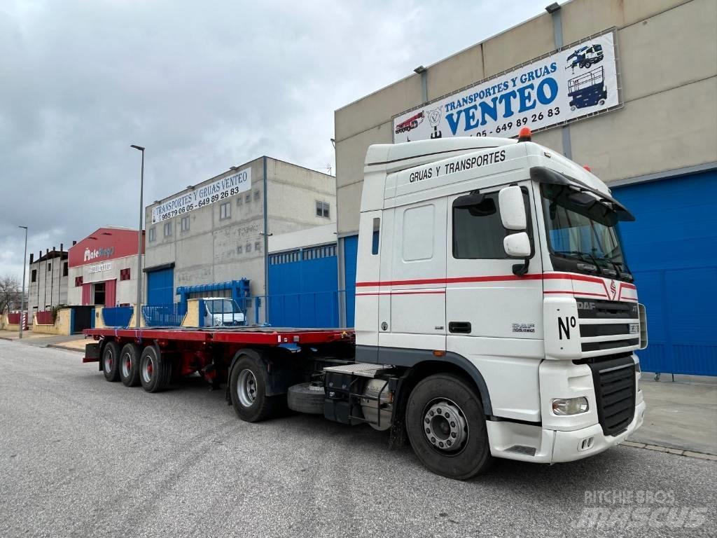  GONTRAILER S322RA Semi-trailer med containerramme