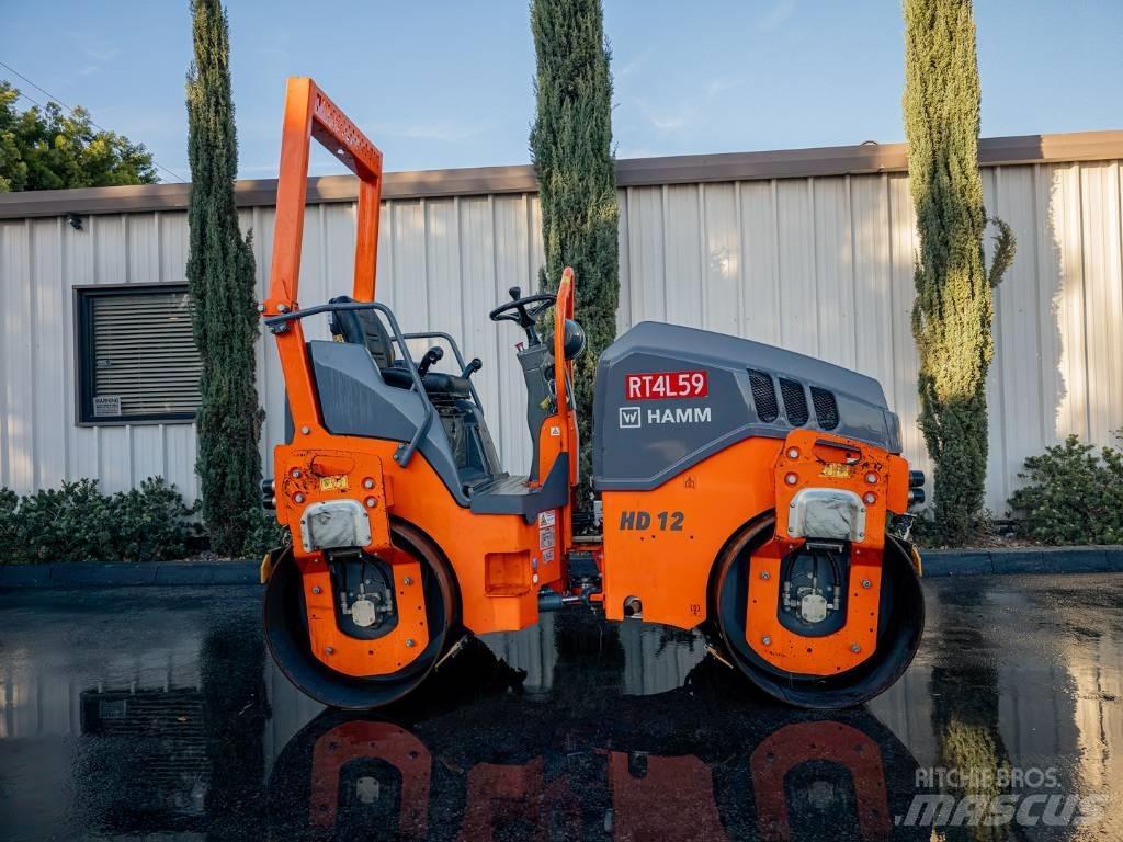 Hamm HD 12 Tvilling tromle