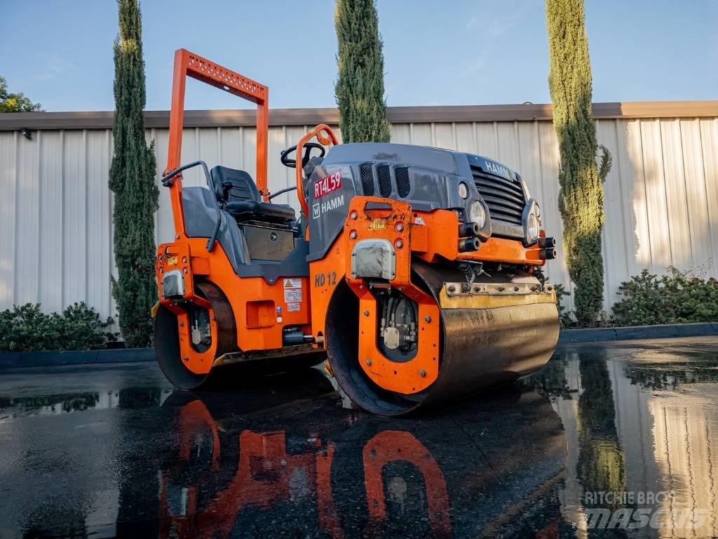 Hamm HD 12 Tvilling tromle