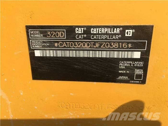 CAT 320 D Gravemaskiner på larvebånd