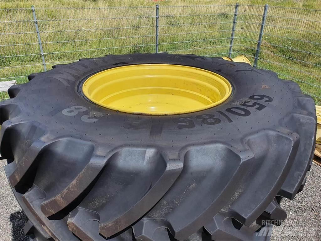 Mitas 650/85R38 x2 Hjul, Dæk og Fælge