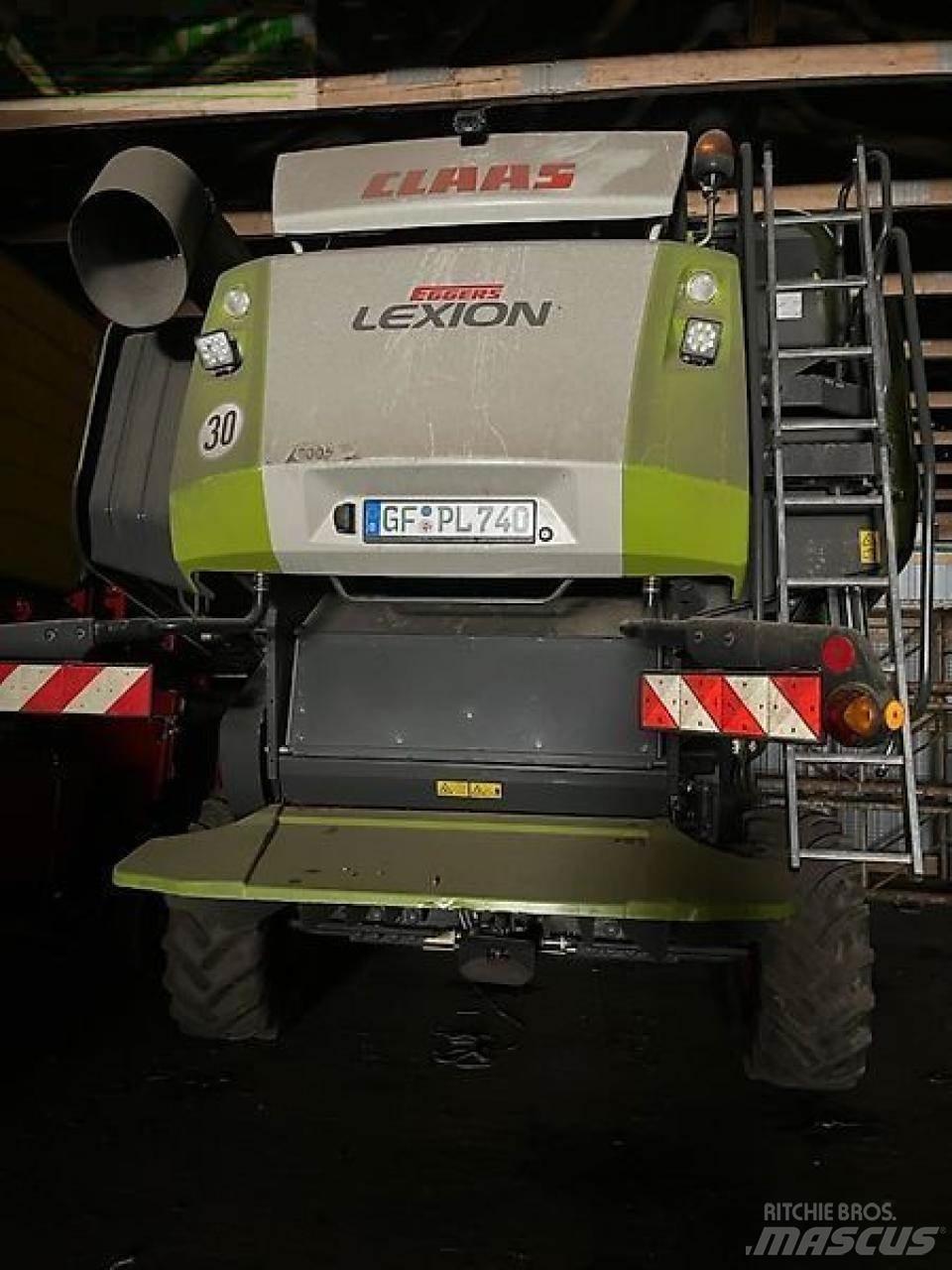 CLAAS lexion 740 Mejetærskere