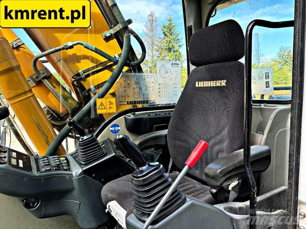 Liebherr A 314 Gravemaskiner på hjul