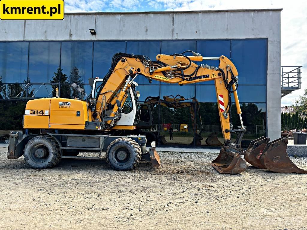 Liebherr A 314 Gravemaskiner på hjul