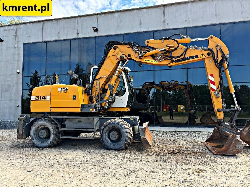 Liebherr A 314 Gravemaskiner på hjul