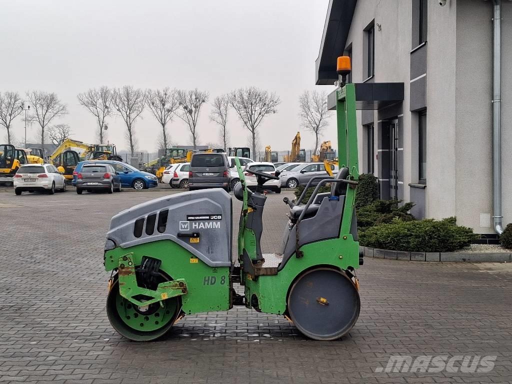 Hamm HD 8 VV Tvilling tromle