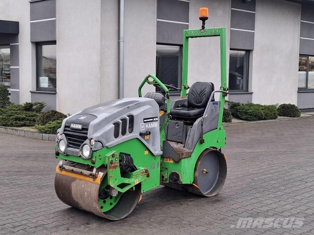 Hamm HD 8 VV Tvilling tromle