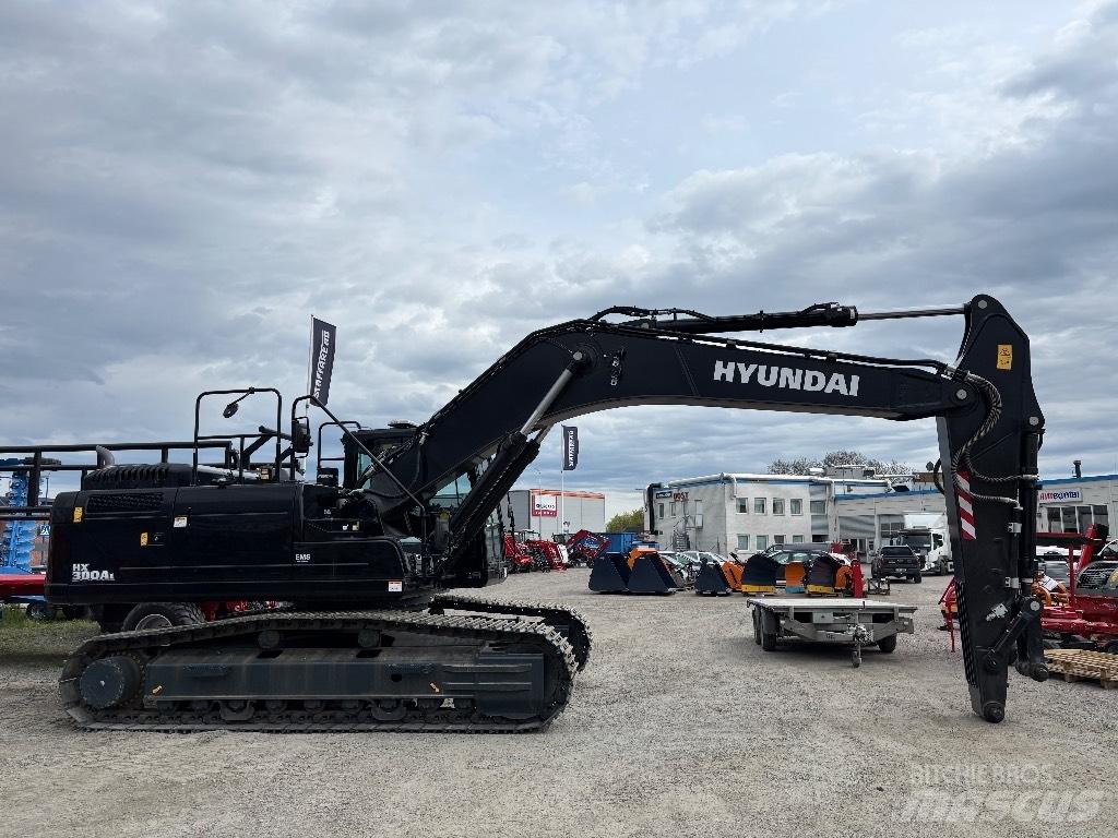 Hyundai HX300A L Gravemaskiner på larvebånd
