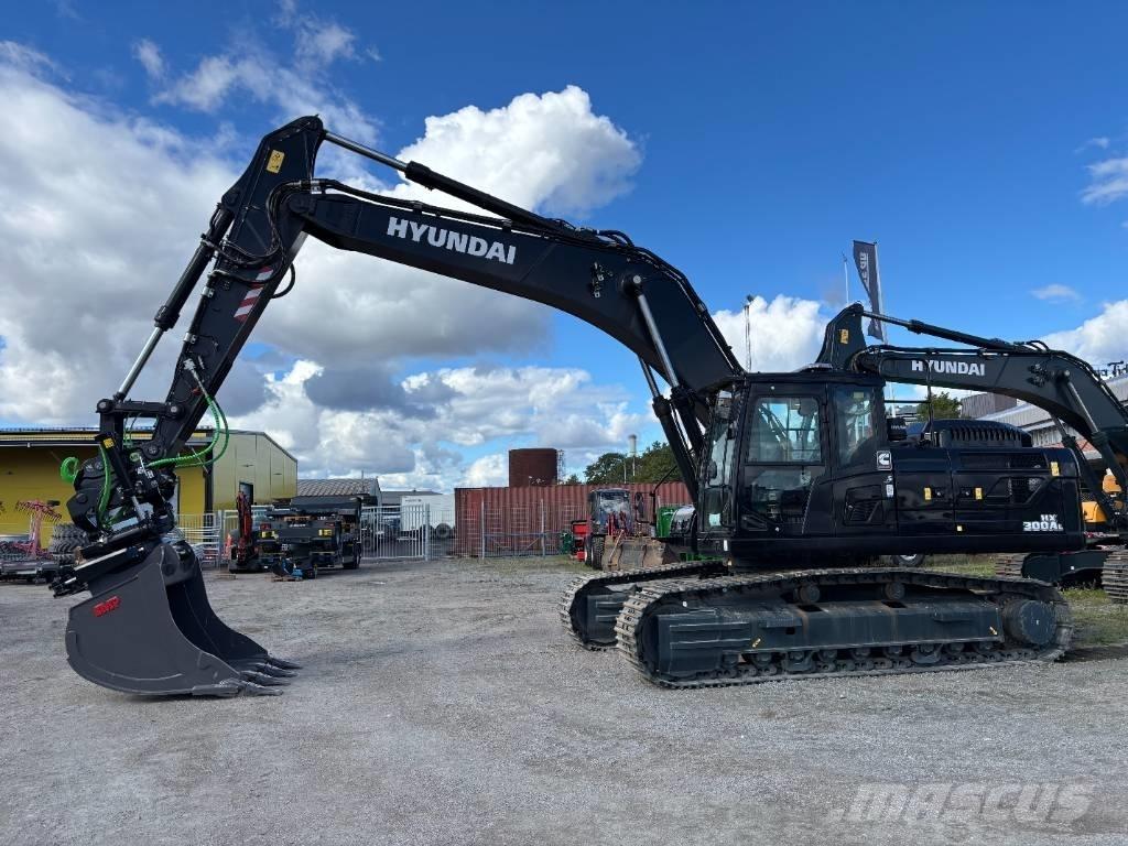Hyundai HX300A L Gravemaskiner på larvebånd