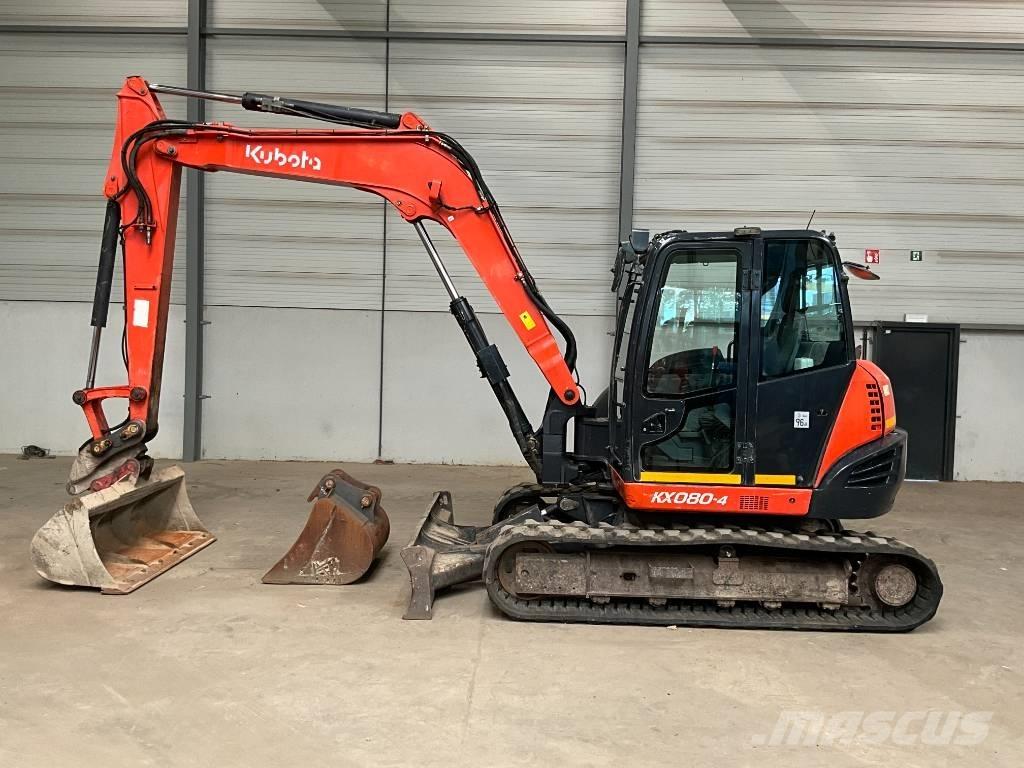 Kubota KX 080-4 Midi-gravemaskiner 7t - 12t