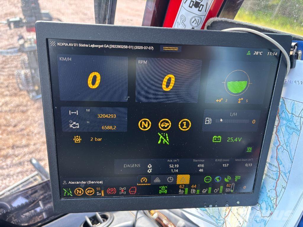 Komatsu 901XC Skovningsmaskiner