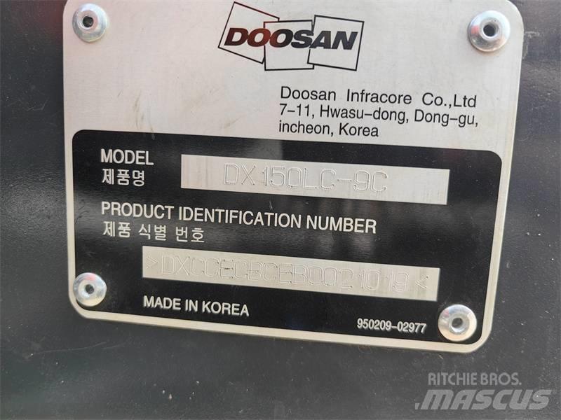 Doosan 150 Gravemaskiner på larvebånd