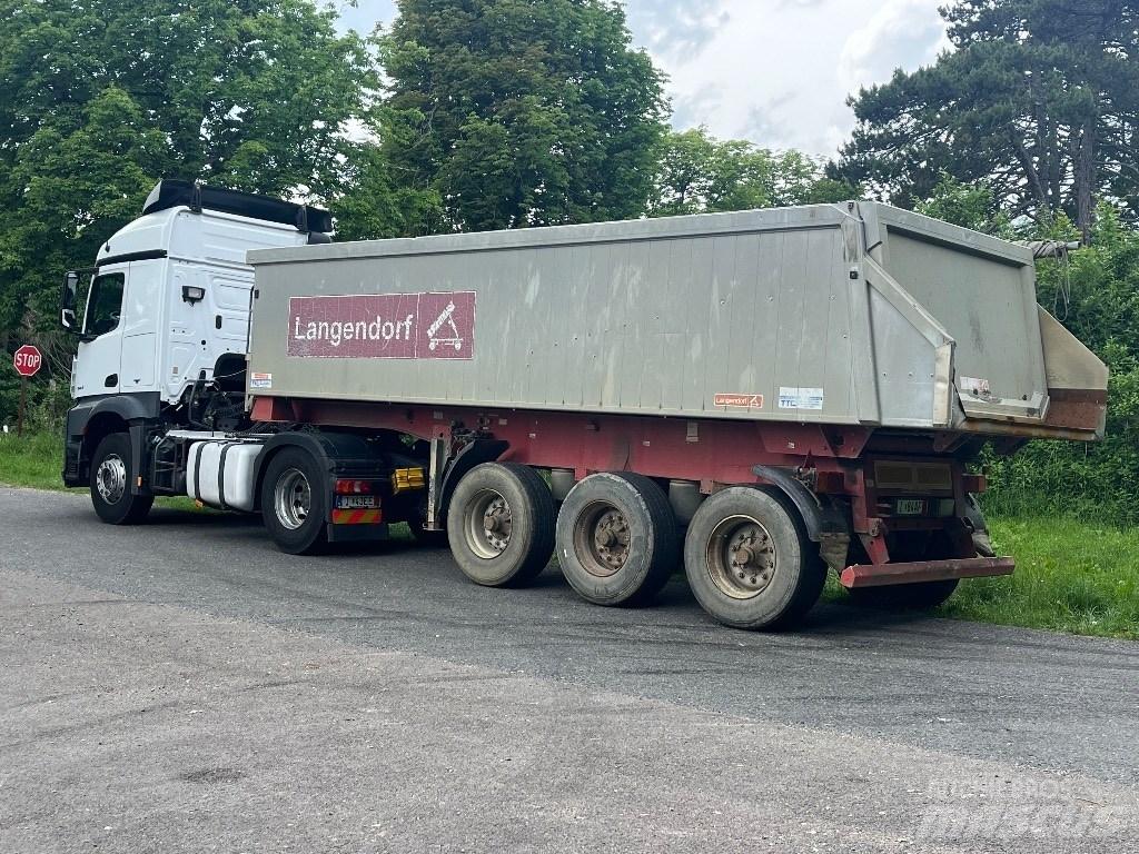 Langendorf SKA 24/29 Semi-trailer med tip