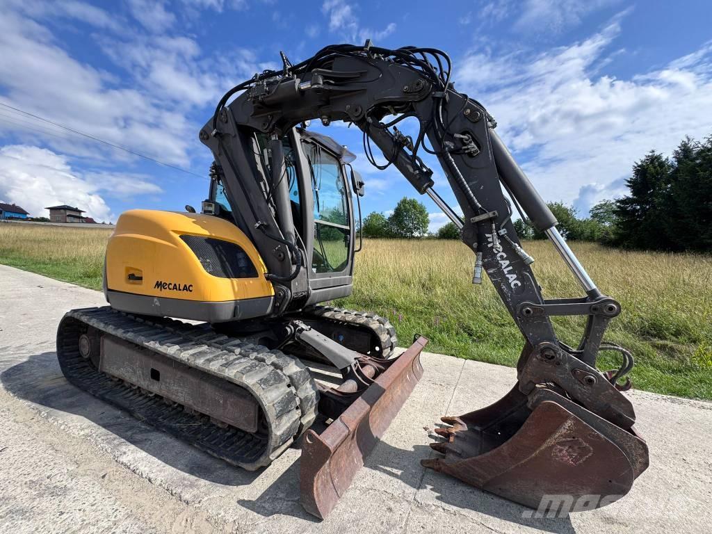 Mecalac 8 MCR Midi-gravemaskiner 7t - 12t