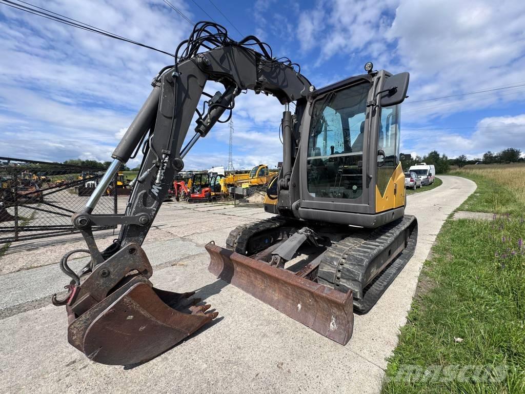 Mecalac 8 MCR Midi-gravemaskiner 7t - 12t
