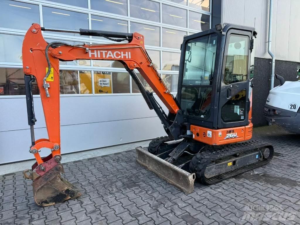 Hitachi ZX26U-6 CR Minigravemaskiner