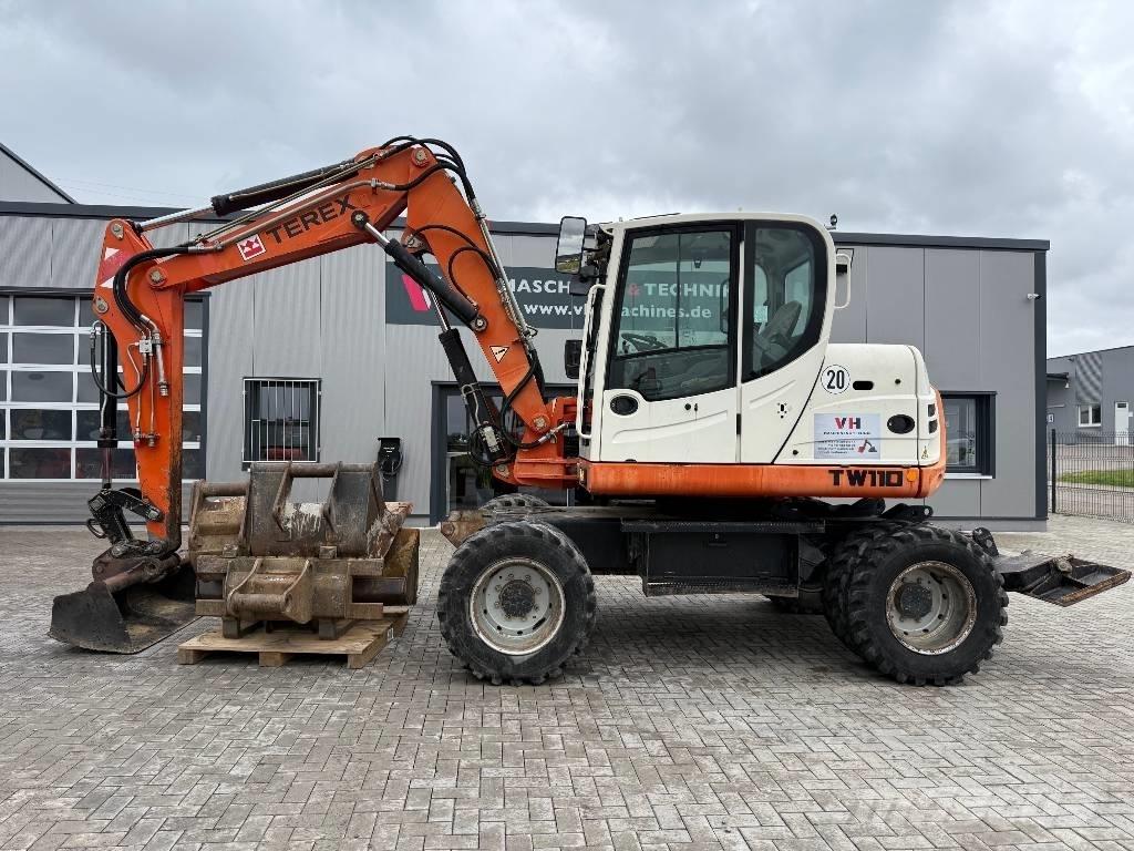 Terex TW 110 Gravemaskiner på hjul