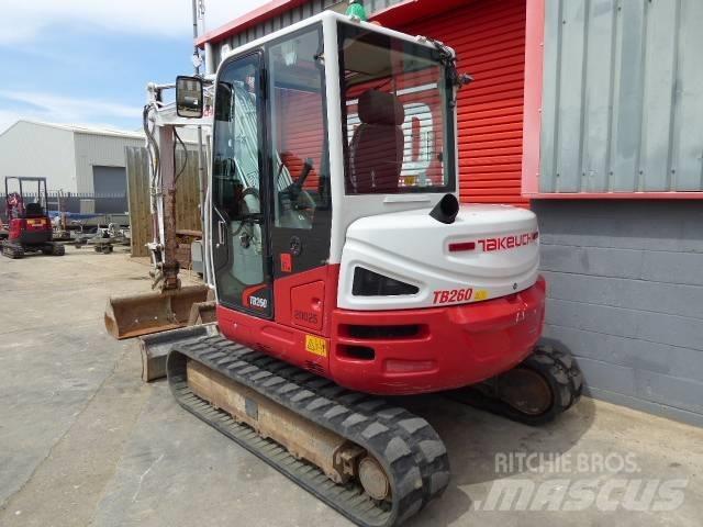 Takeuchi TB 260 Minigravemaskiner