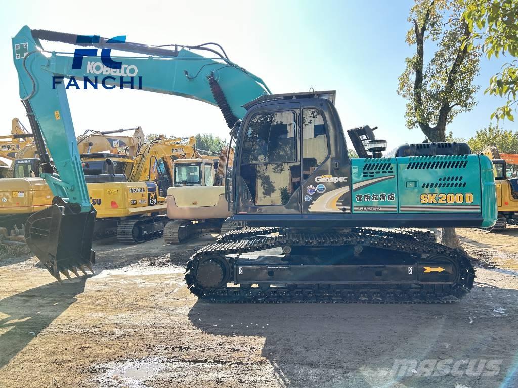 Kobelco SK 200 Gravemaskiner på larvebånd