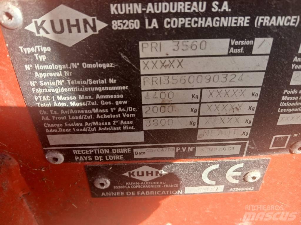 Kuhn Primor 3560 Balleskærere og -stablere