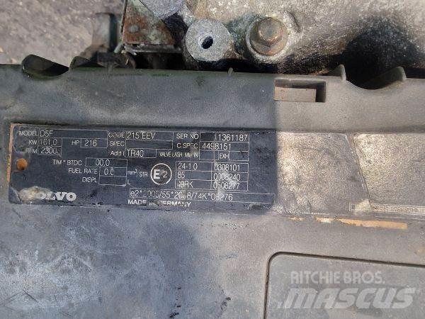 Volvo D5F 215EEV Motorer