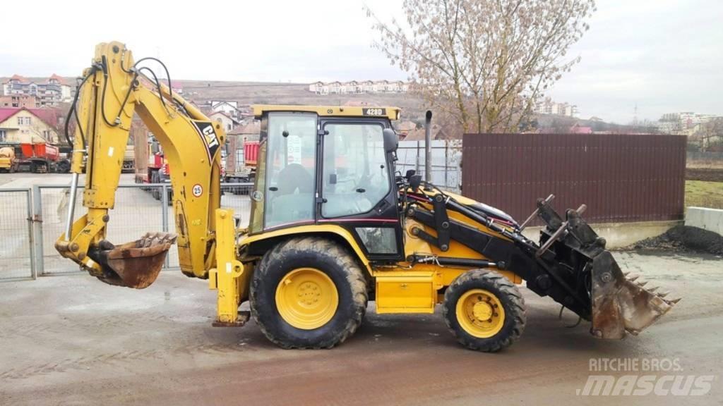 CAT 428D Rendegravere