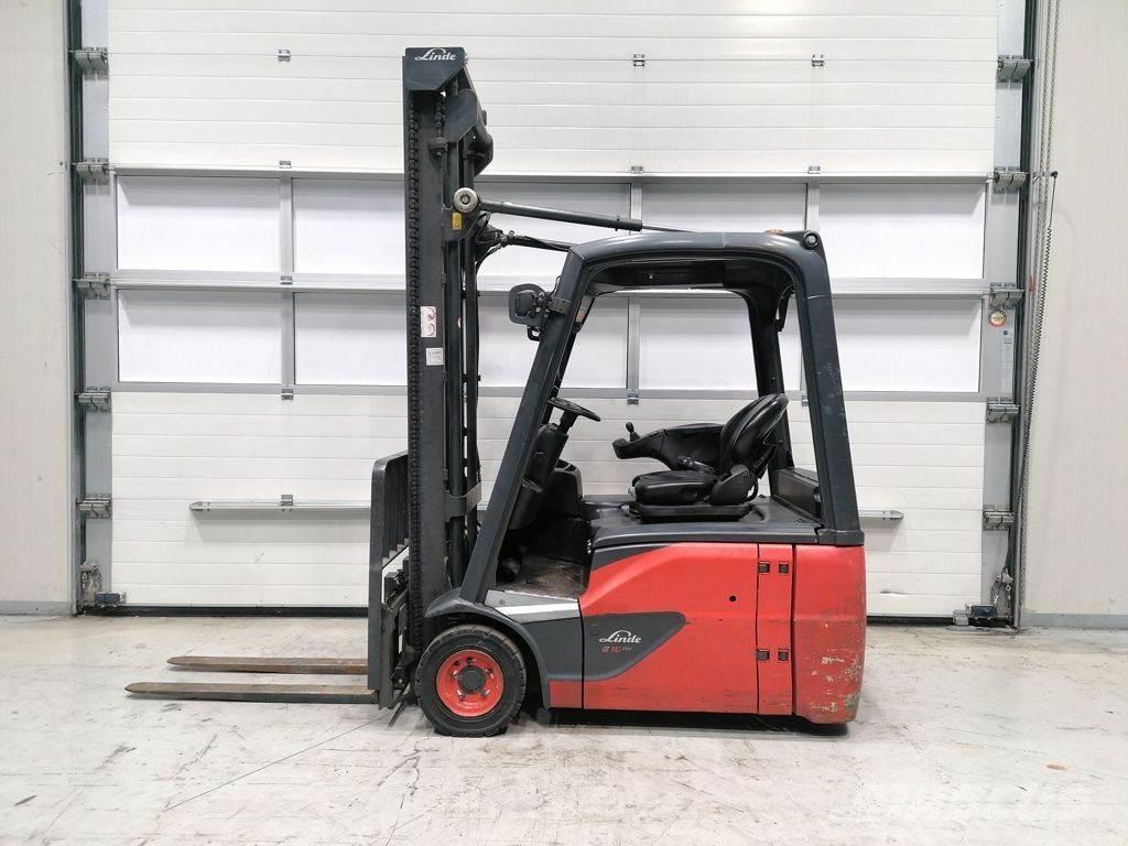 Linde E16-02 El gaffeltrucks