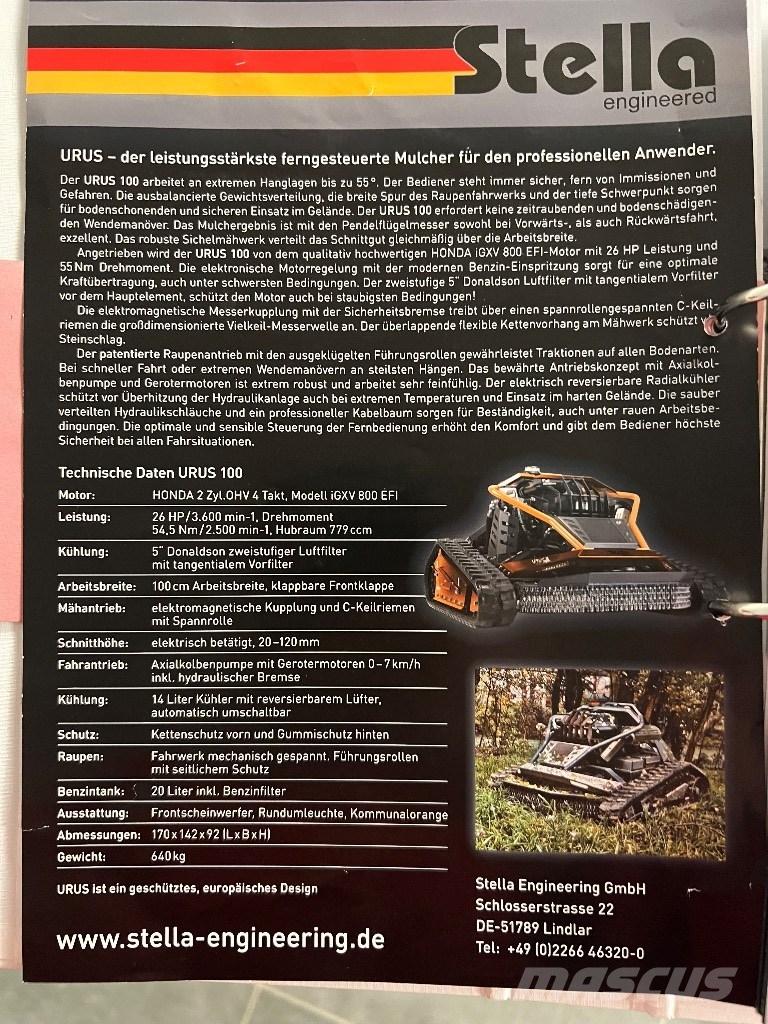  Stella URUS 100 Robotplæneklippere