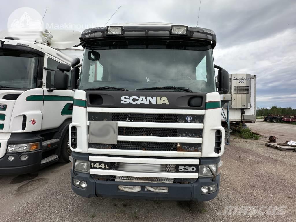 Scania R 124 LB Lastbiler med containerramme / veksellad