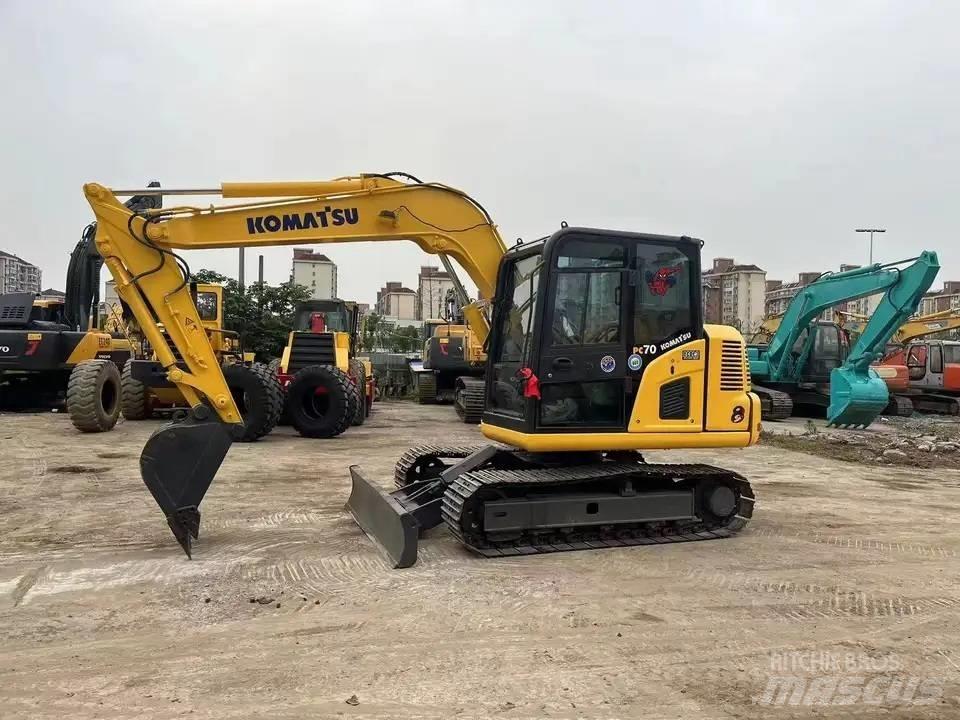Komatsu PC70-8 Gravemaskiner på larvebånd