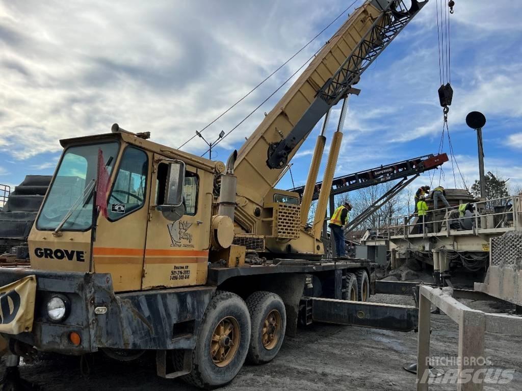 Grove TMS 865 Kraner på larvebånd