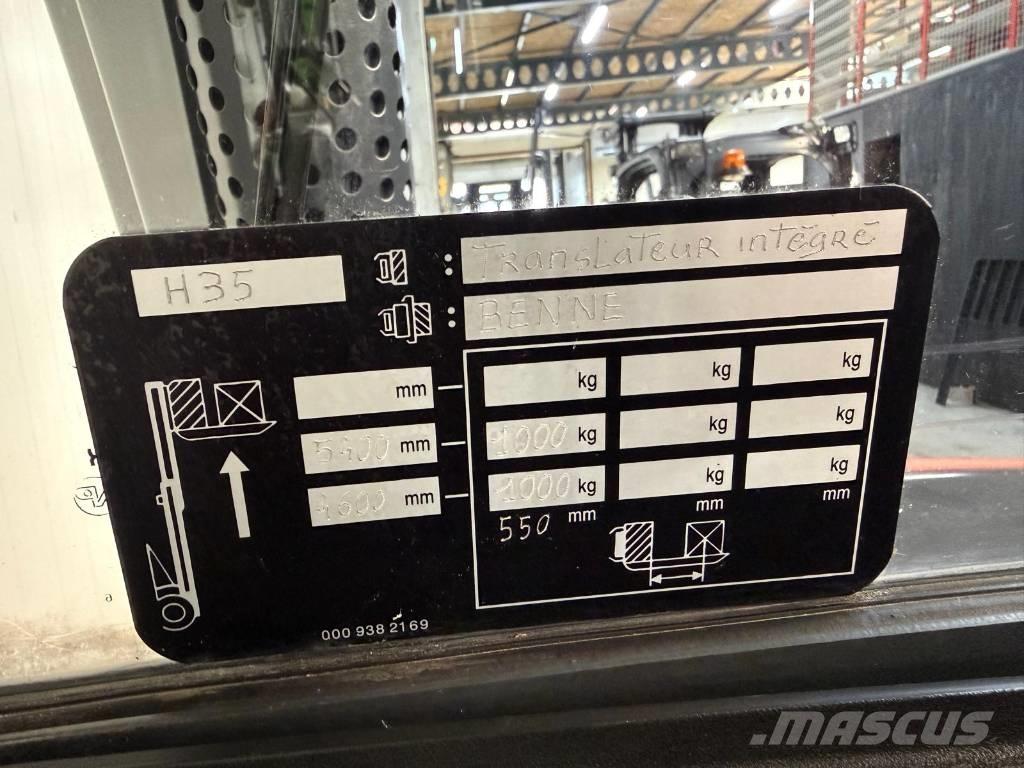 Linde H 35D-01 El gaffeltrucks