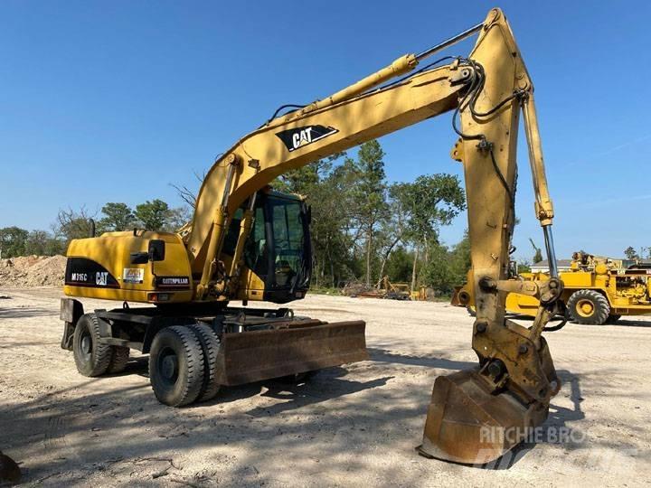 CAT M316C Gravemaskiner på hjul