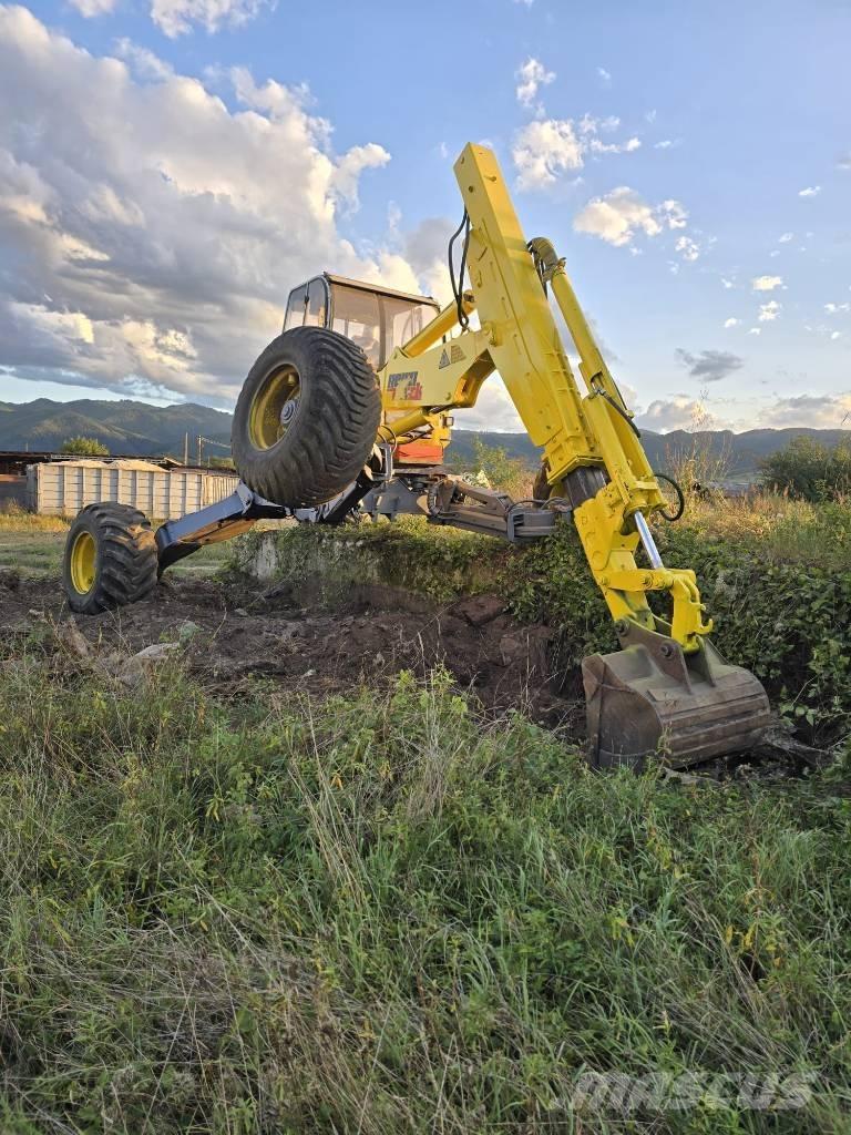 Menzi Muck A71 Gravemaskiner på hjul